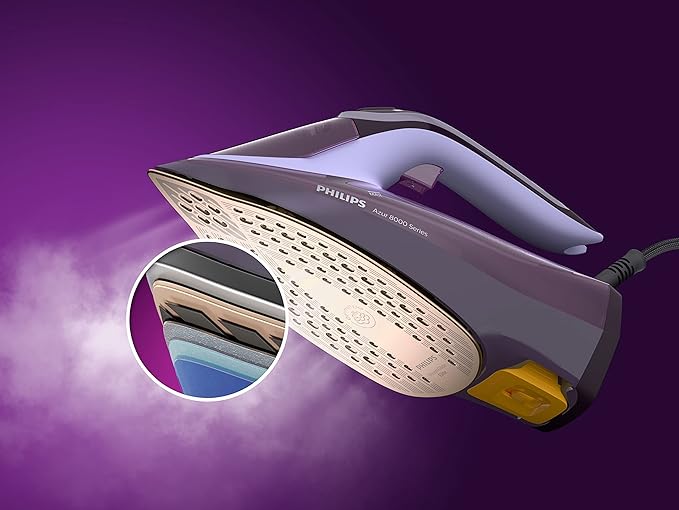 Philips Steam Iron 3000W OptimalTEMP SteamGlide Elite