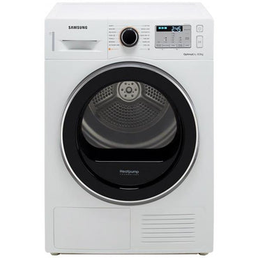 Samsung Heat Pump Dryer 9KG 17 Prog Air Wash White A+++