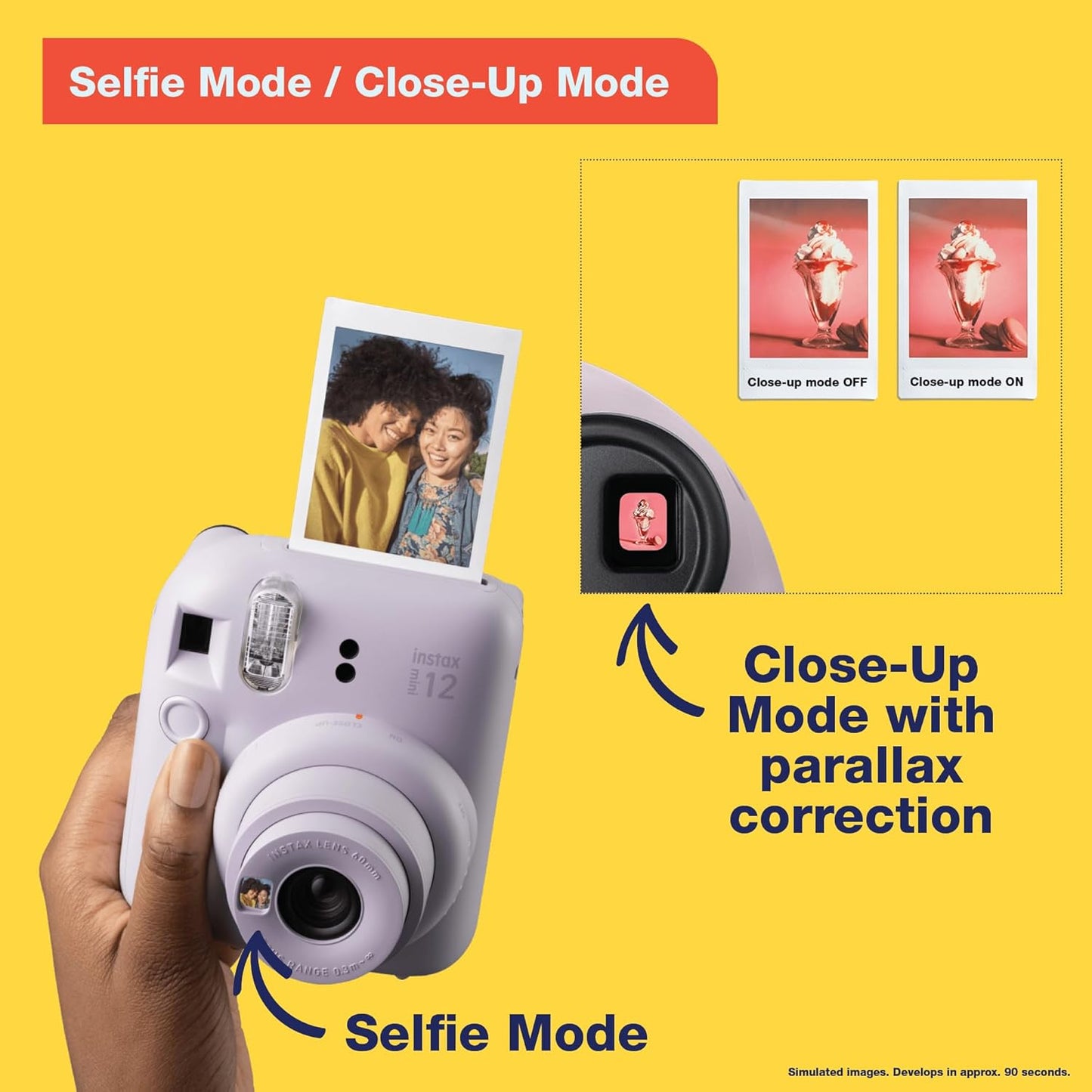 Fujifilm Instax Mini 12 Instant Camera Purple
