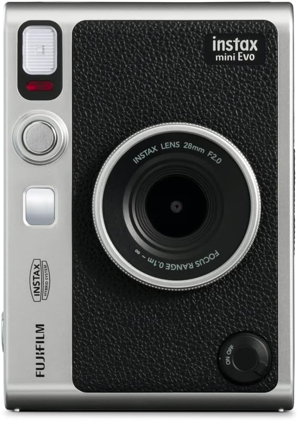 Fujifilm Instax Mini Evo Hybrid Camera Black