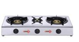 General Naf Cook Top 3 Burners Stainless Steel