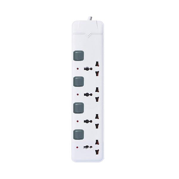 Conqueror 4 Outlet Extension Cord 3M 2USB