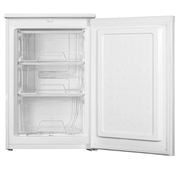 General Naf Refrigerator 5 FT White Glass Shelves