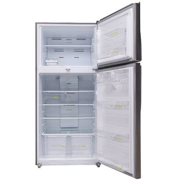 Midea Top Mount Refrigerator 650L No Frost Inverter Silver