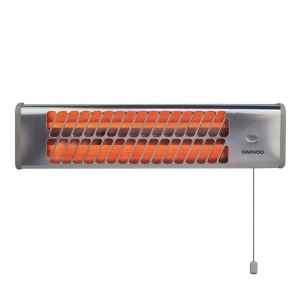 Daewoo Wall Mount Heater Adjustable Thermostat