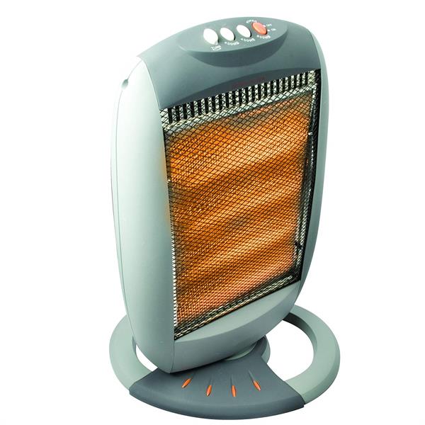 Daewoo Portable Halogen Heater 1200W Adjustable