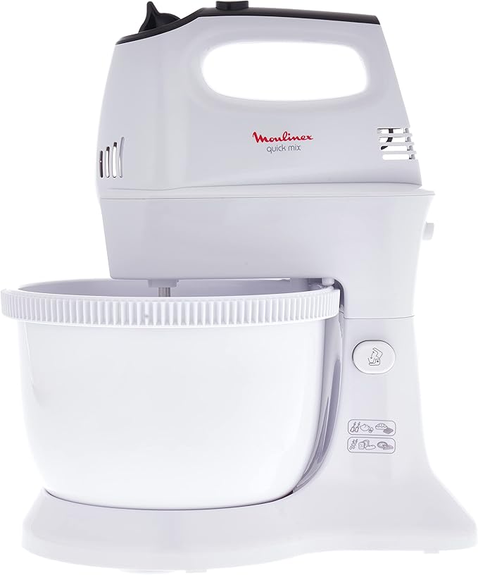 Moulinex Hand Mixer with Stand 300W 3.5L Bowl