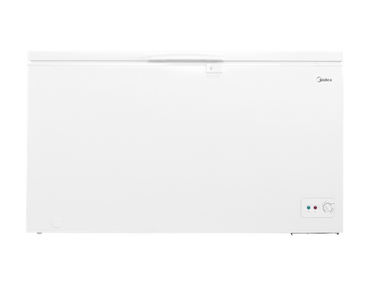 Midea Chest Freezer 418L Defrost Stay-Open Door White