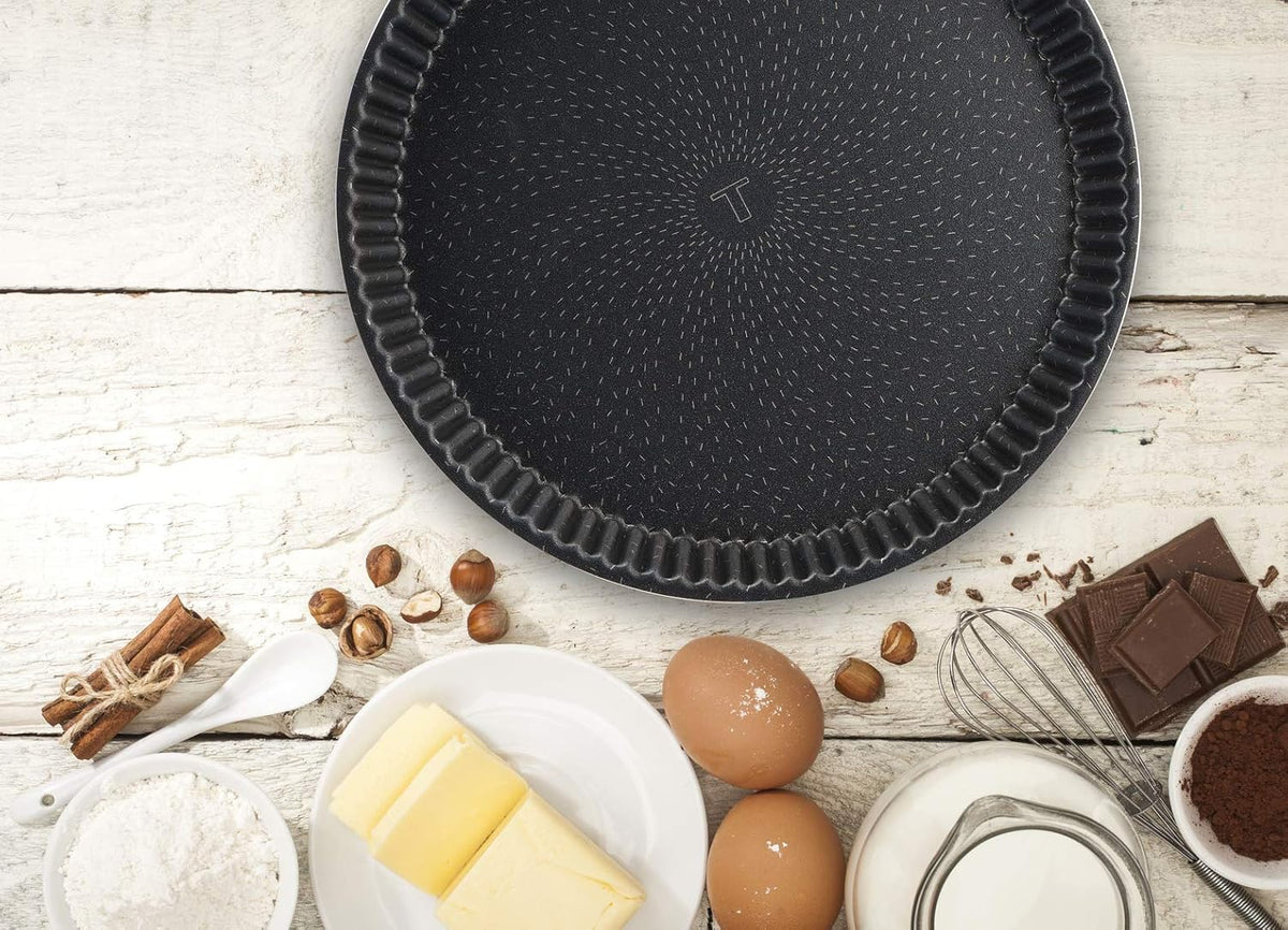 Tefal Perfect Bake Fluted Tart Pan 24cm Recycled Aluminum