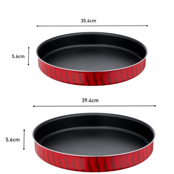 Tefal Tempo Flame Kebbe Dish Set 2PC (34/38cm)
