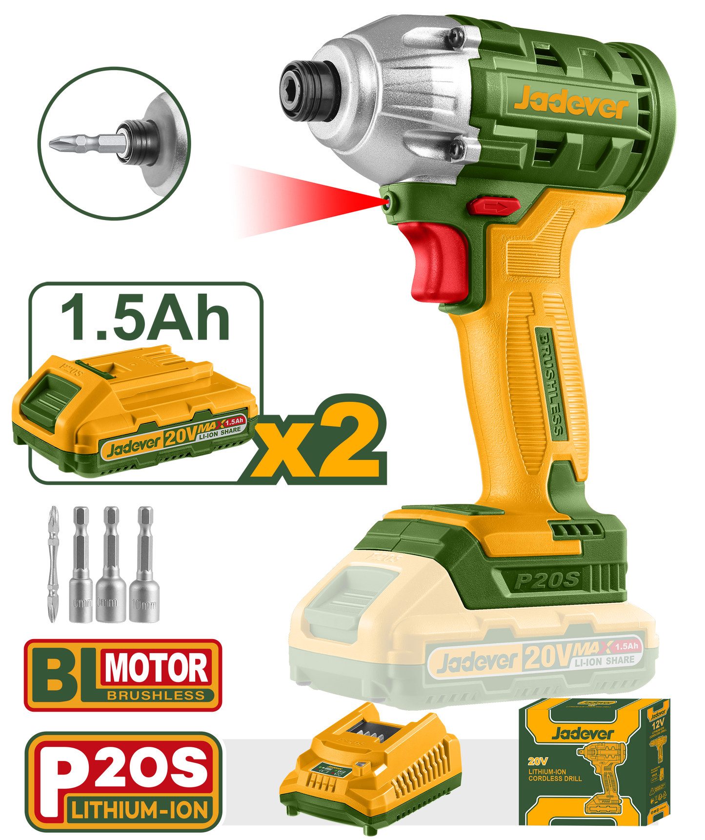 Aiteng Digital Wireless Doorbell Battery Receiver