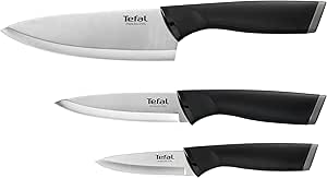 Tefal Comfort Knife Set 3PC Paring Utility Chef
