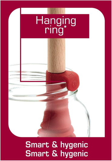 Tefal Ingenio Wood Honey Spoon Dipper Silicone Ring