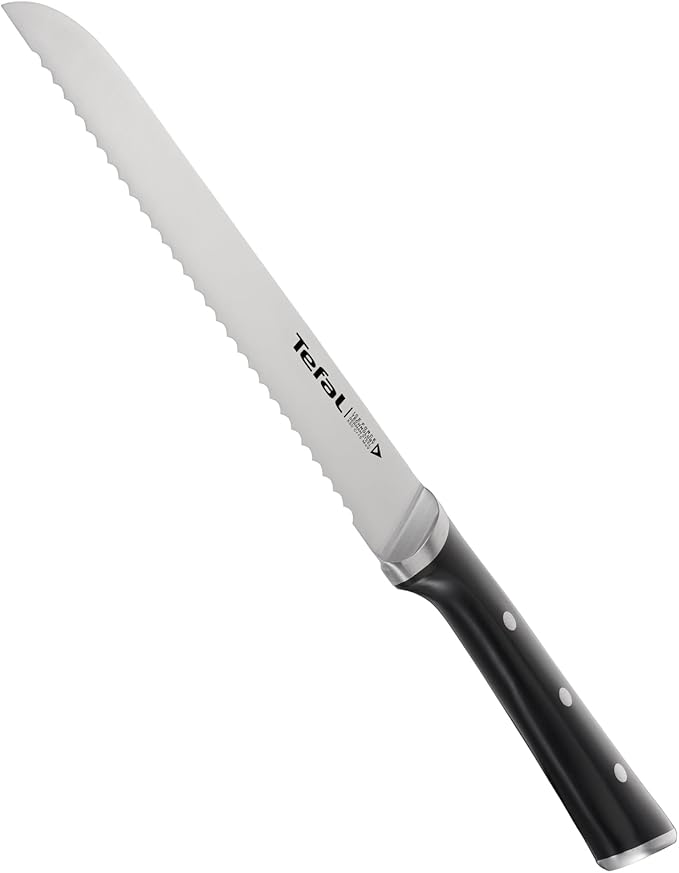 Tefal Ice Force Bread Knife 20cm German Steel