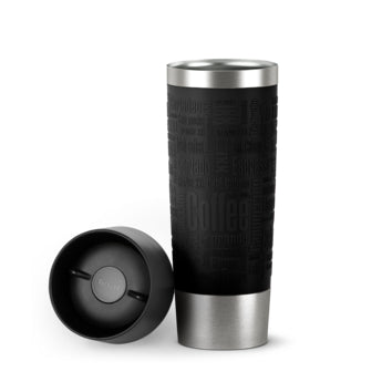 Tefal Travel Mug 0.5L Black Silver