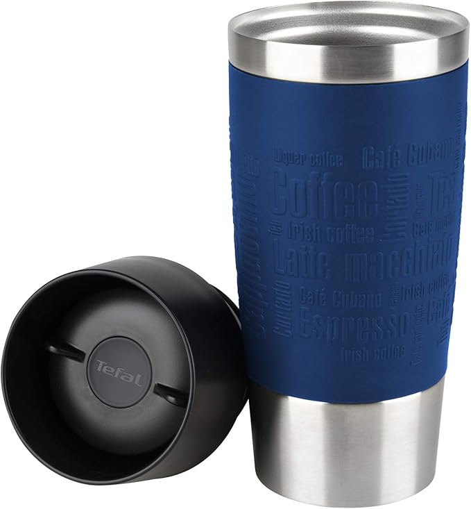 Tefal Travel Mug 0.36L Blue Silver