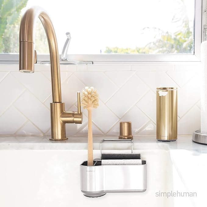Simplehuman Sink Caddy Brushed Steel