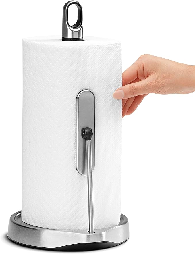 Simplehuman Tension Arm Paper Towel Holder 28cm SS