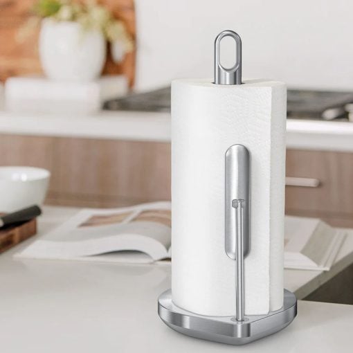 Simplehuman Tension Arm Paper Towel Holder Brushed Steel