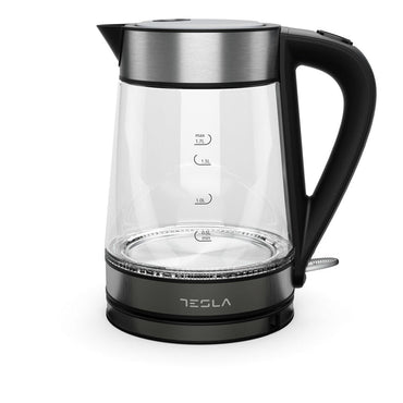 Tesla Kettle, Capacity 1.7L, Glass Inox
