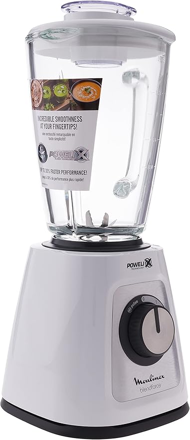 Moulinex Force Glass Blender 700W 1.75L 3 Attachments