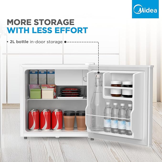 Midea Mini Refrigerator 45L Defrost White
