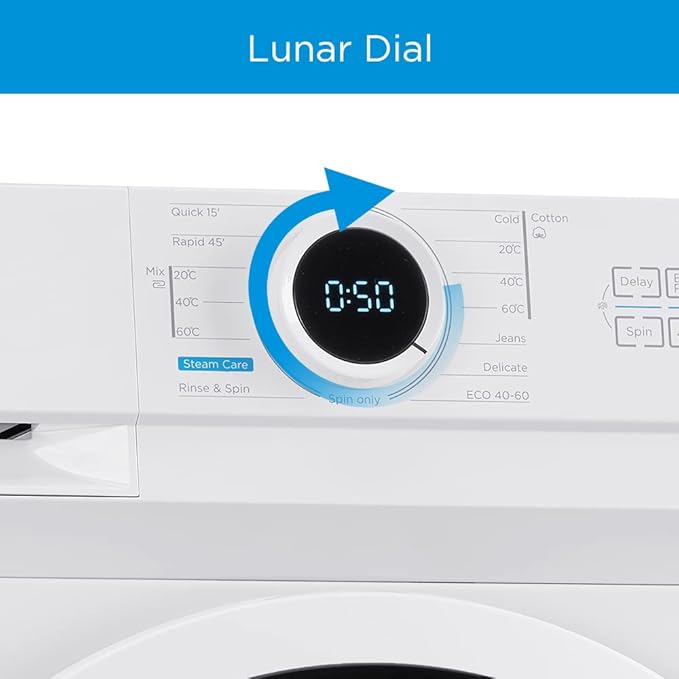 Midea Front Load Washer 7KG 1000RPM Digital White