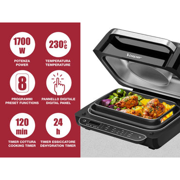 Beper Air Fryer Multicooker 1700W Black
