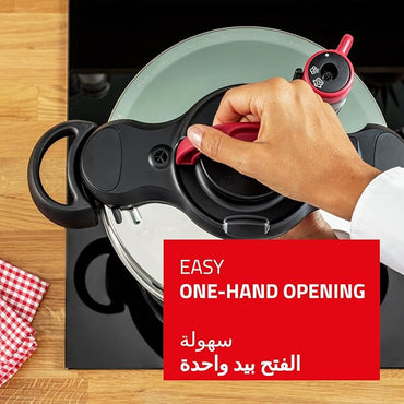 Tefal ClipsoMinut Easy Pressure Cooker 6L One-Hand SS