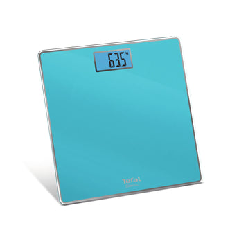 Tefal Classic Bathroom Scale Tempered Glass Turquoise