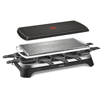 Tefal Raclette Pierrade Grill 10 Pans 3-in-1 SS