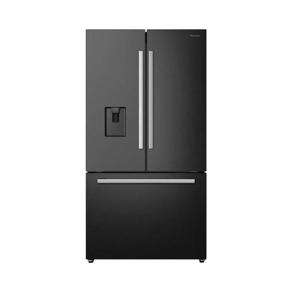 Hisense 22CFT French Door Refrigerator No Frost Water Dispenser WiFi Black