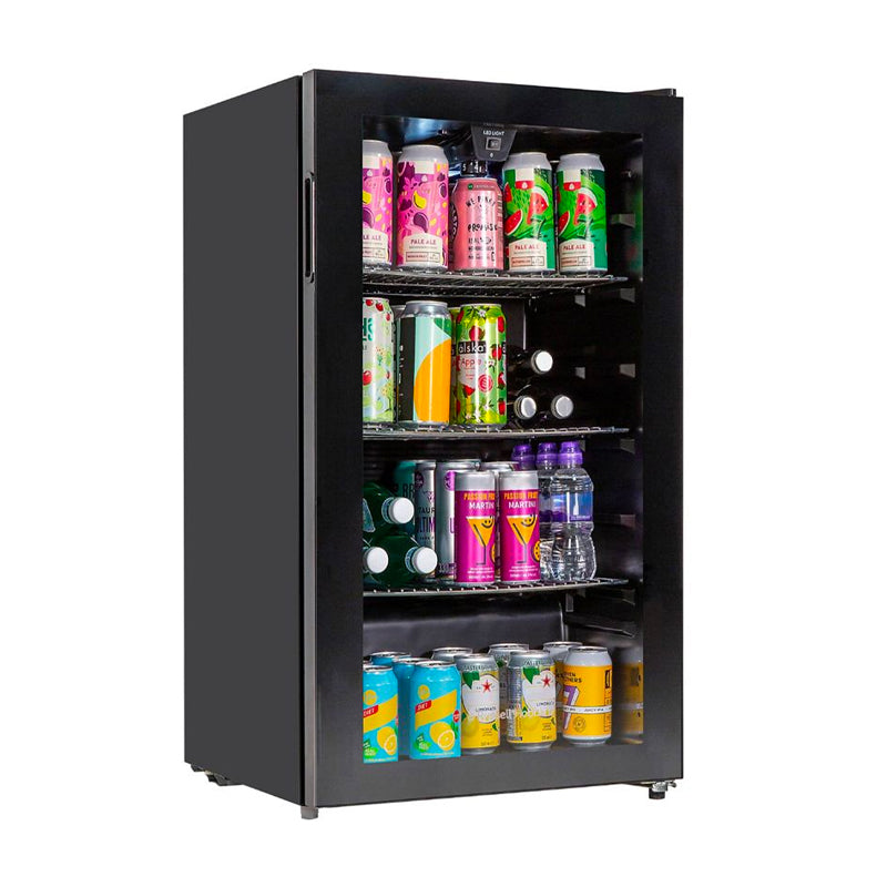 Russell Hobbs Freestanding Bottle Cooler Fridge 93L Black