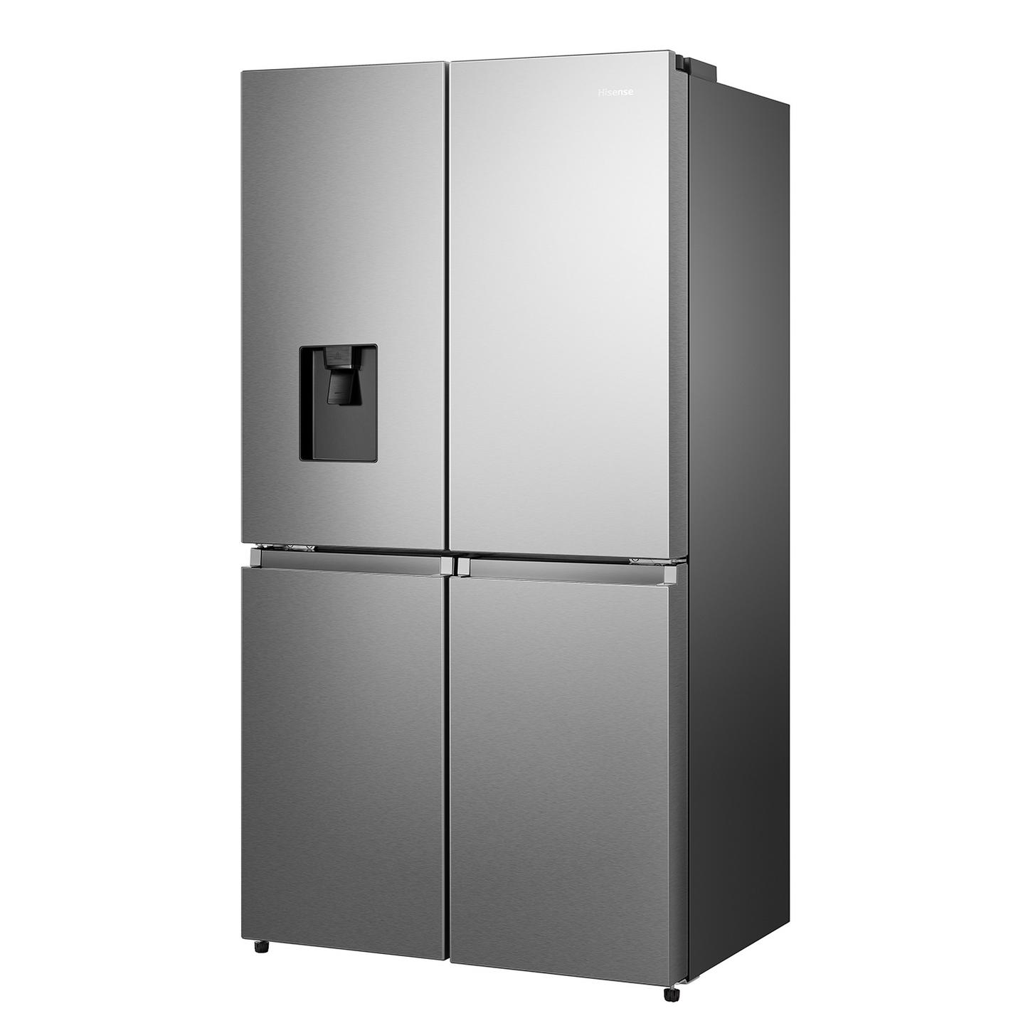 Hisense 26CFT Four Door Refrigerator No Frost Water Dispenser Stainless Steel