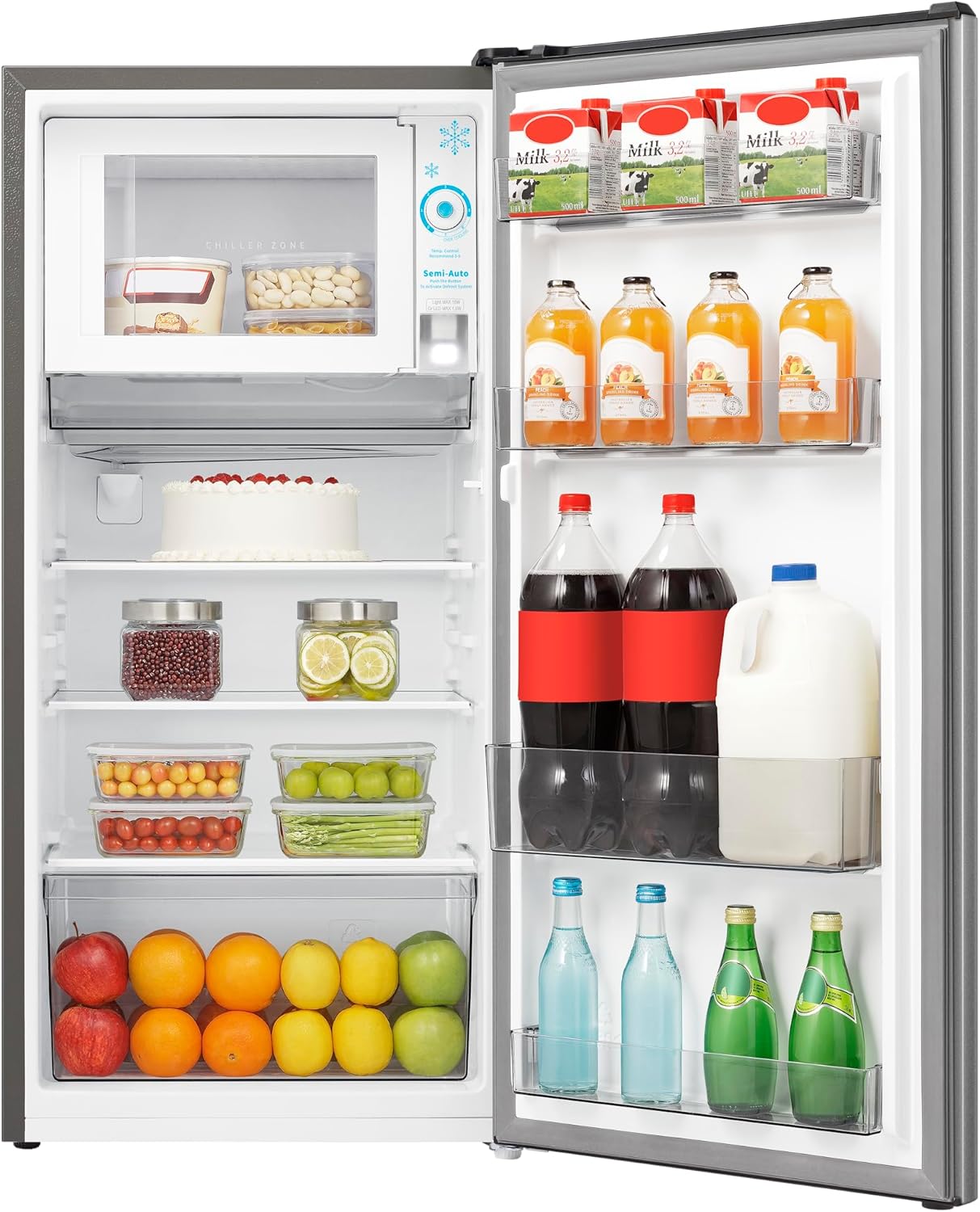 Hisense Single Door Refrigerator 152L Defrost Silver