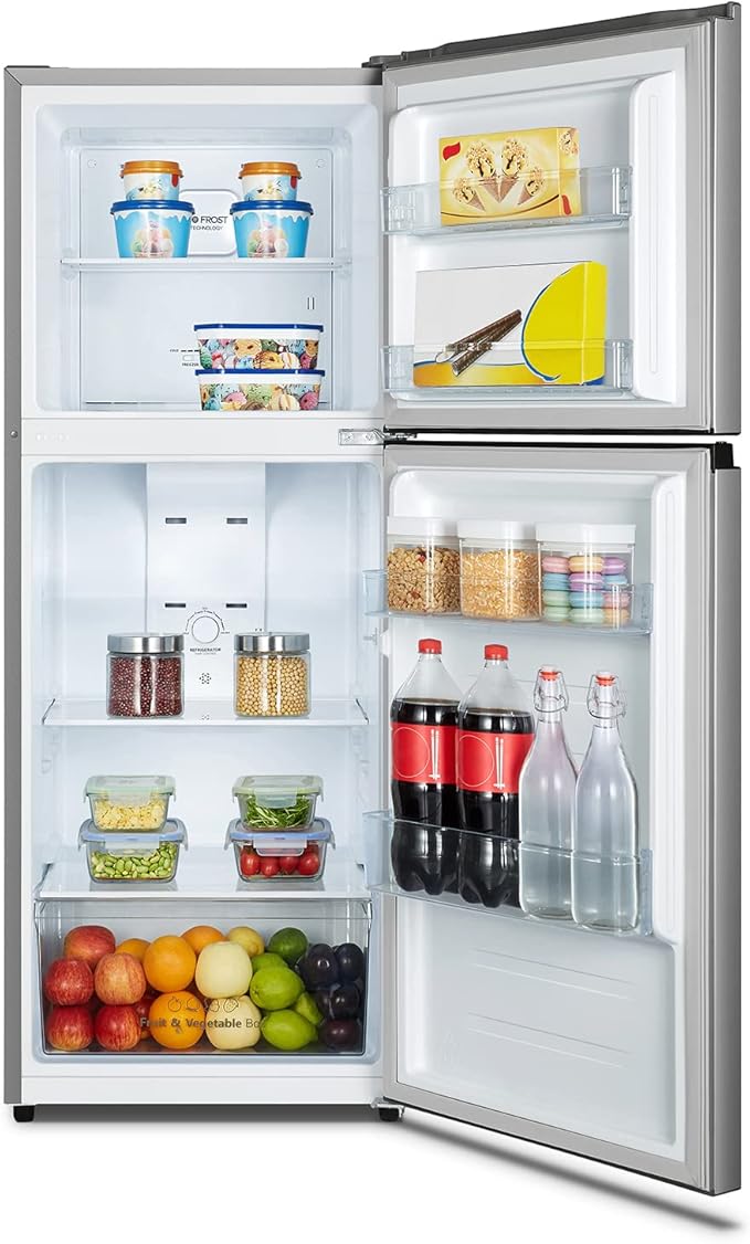 Hisense Top Mount Refrigerator 9CFT No Frost Silver
