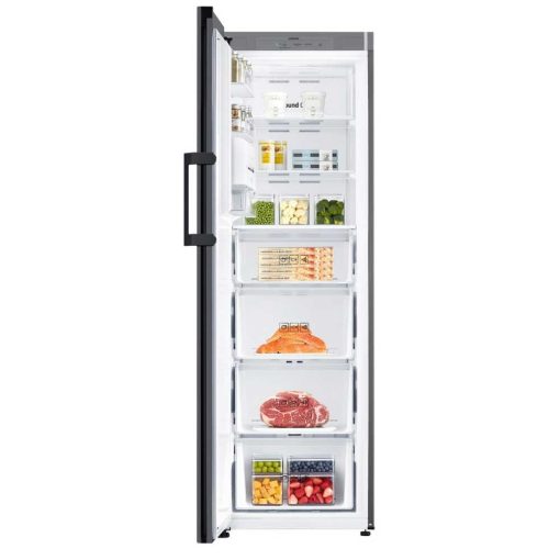 Samsung Bespoke 1-Door Freezer 323L Glass Black