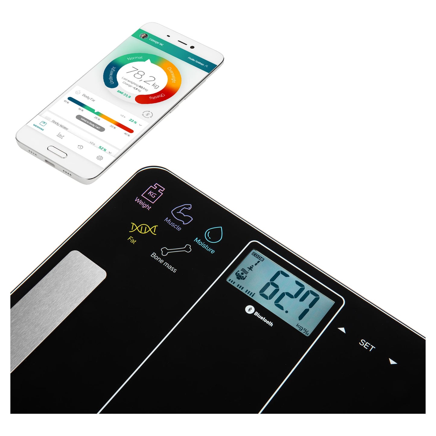 Sencor Smart Body Composition Scale BIA 180KG