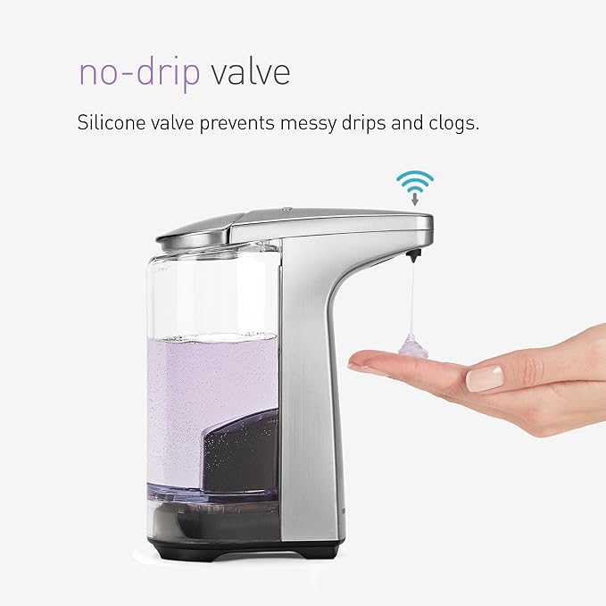 Simplehuman Compact Sensor Soap Pump 237ml Brushed Nickel