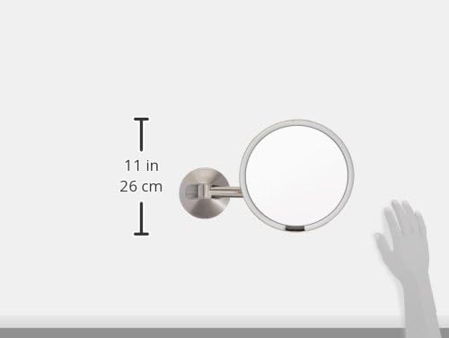 Simplehuman Wall Mount Sensor Mirror 5X 20cm SS