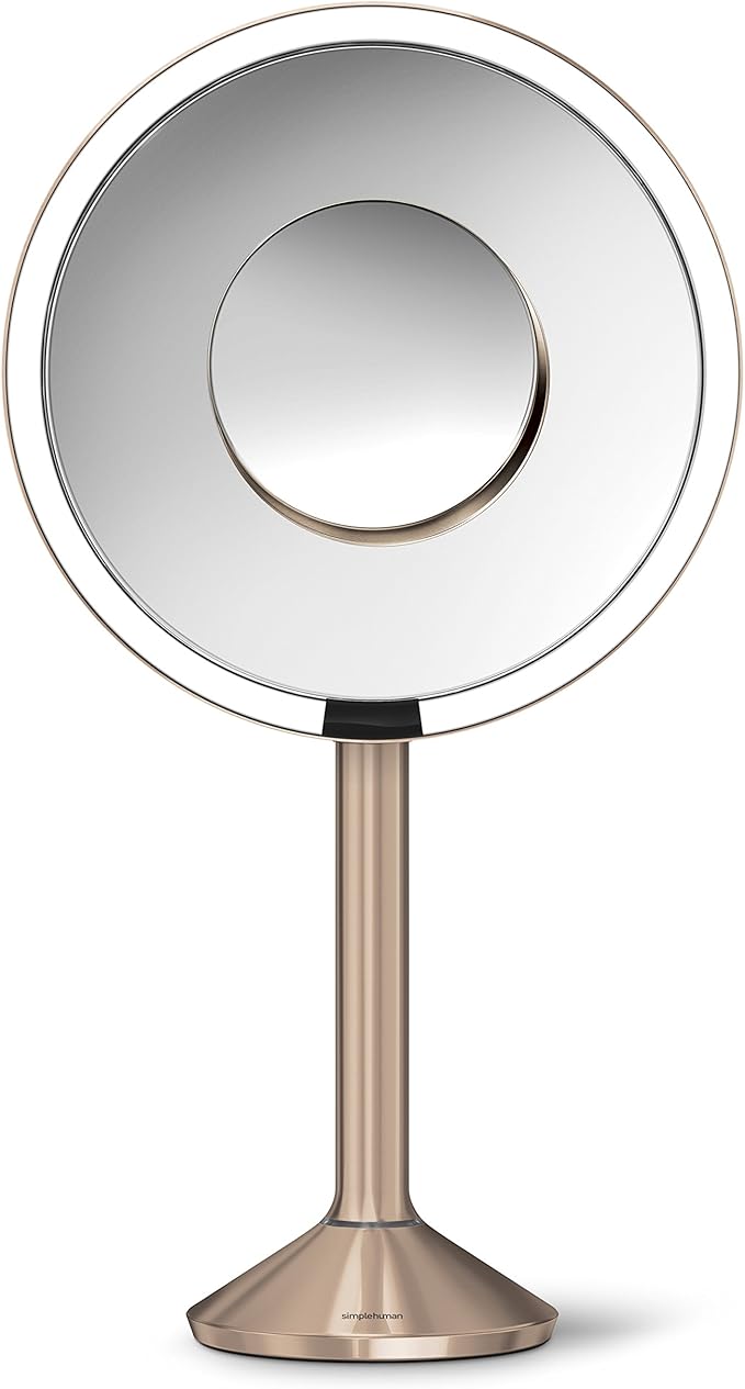 Simplehuman Sensor Mirror Pro 5X/10X Rechargeable Rose Gold