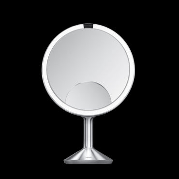 Simplehuman Sensor Mirror Trio Max Rechargeable Brushed
