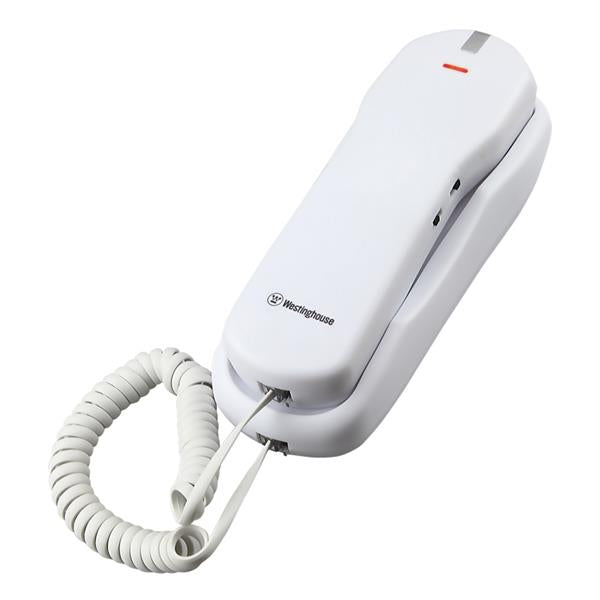 Westinghouse Trimline Corded Telephone Basic White
