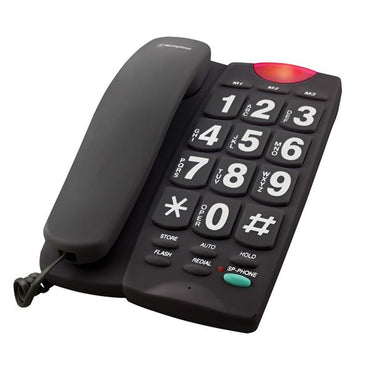Westinghouse Corded Phone Speakerphone Black