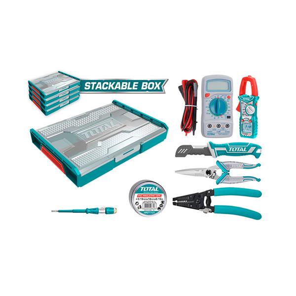 Total Telecom Tools Set 7PC Digital Meter Wire Stripper