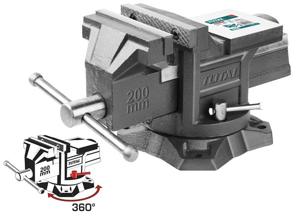Total Bench Vice 8 Inch 21KG with Anvil