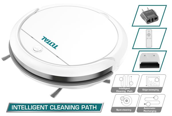 Total Robotic Vacuum Cleaner Gyroscope Dry Cleaning