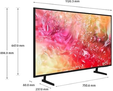 Samsung 50 Inch Crystal UHD DU7000 4K Smart TV