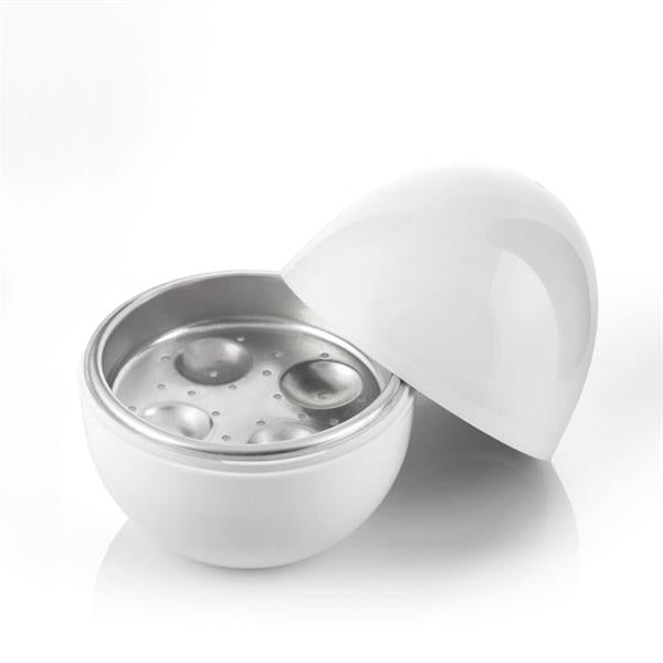 InnovaGoods Microwave Egg Boiler 4 Eggs with Recipes