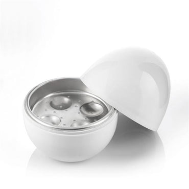 InnovaGoods Microwave Egg Boiler 4 Eggs with Recipes